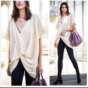 L.I.B Boutique Oversized Twist Front Sweater